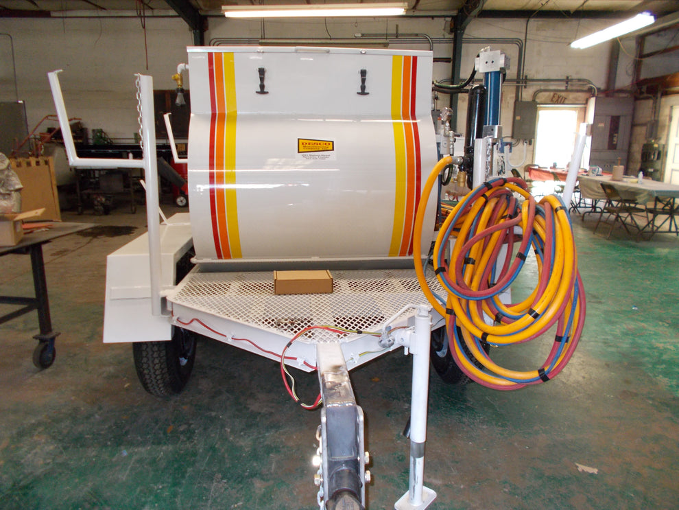 Texture Spray Rigs D300 HST Single Tank 300-Gallon Drywall Texture Spray Rig with Hydraul ...