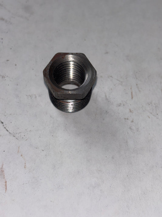 Buje reductor hexagonal de 1/4" x 1"
